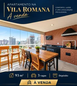 Apartamento com 3 Quartos à venda, 93m² no Água Branca, São Paulo