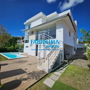 Casa de Condomínio com 4 Quartos à venda, 466m² no Alphaville (Abrantes), Camaçari