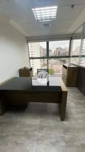 Sala Comercial para alugar, 86m² no Vila Guiomar, Santo André