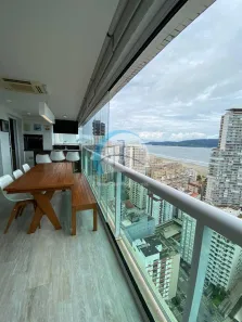 Apartamento com 3 Quartos para alugar, 136m² no Pompéia, Santos