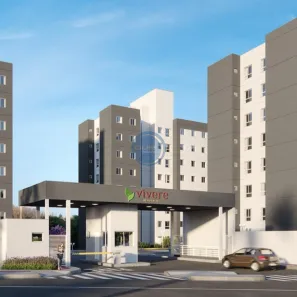 Apartamento com 2 Quartos para alugar, 48m² no Jardim Hubert, Indaiatuba