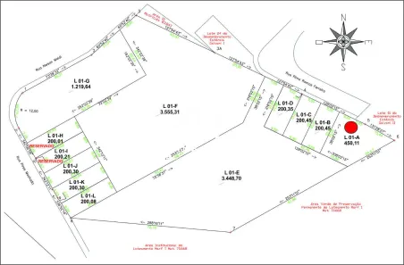Lote/Terreno à venda, 450m² no JD DAS PALMEIRAS, Bom Jesus dos Perdões