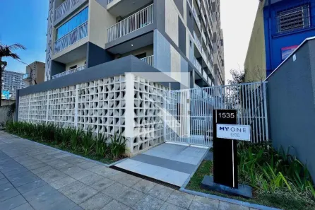 Apartamento com 1 Quarto para alugar, 26m² no Santo Amaro, São Paulo