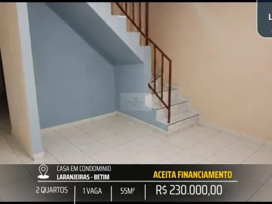 Casa de Condomínio com 2 Quartos à venda, 60m² no Laranjeiras, Betim
