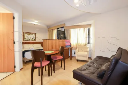 Flat com 1 Quarto à venda, 33m² no Brooklin Paulista, São Paulo