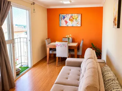 Apartamento com 2 Quartos para alugar, 59m² no Recanto Quarto Centenário, Jundiaí