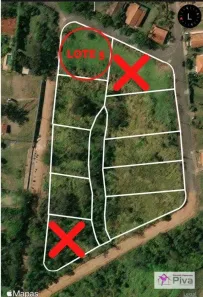 Lote/Terreno à venda, 1620m² no Santa Julieta, Santa Cruz da Conceição