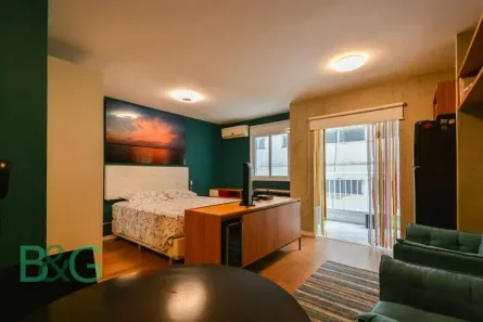 Apartamento com 1 Quarto à venda, 37m² no República, São Paulo