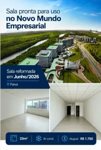 Sala Comercial para alugar, 33m² no Paiva, Cabo de Santo Agostinho