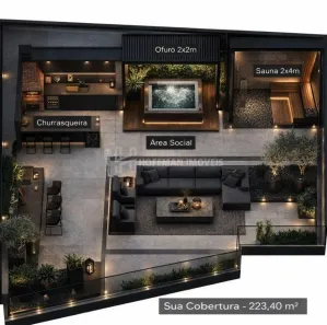 Apartamento com 1 Quarto para alugar, 35m² no São José, São Caetano do Sul