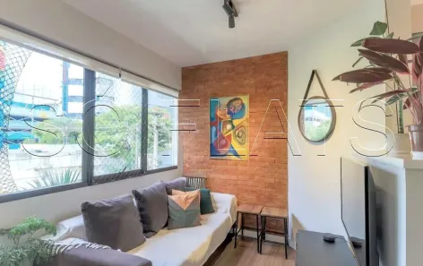 Flat com 1 Quarto à venda, 49m² no Cidade Monções, São Paulo