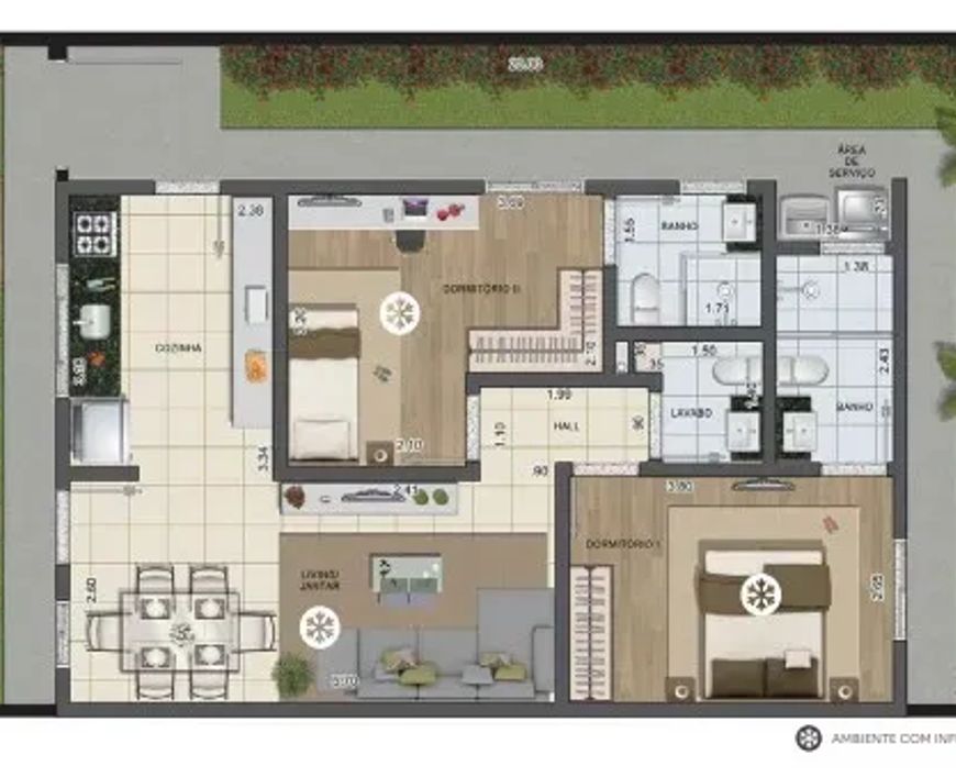RESERVA TAQUARAL II no Cidade Judiciária, Piracicaba