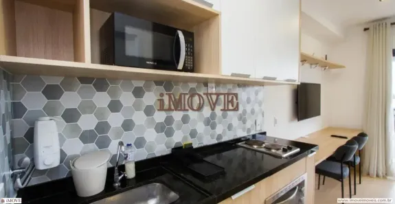 Apartamento com 1 Quarto para alugar, 28m² no Santo Amaro, São Paulo