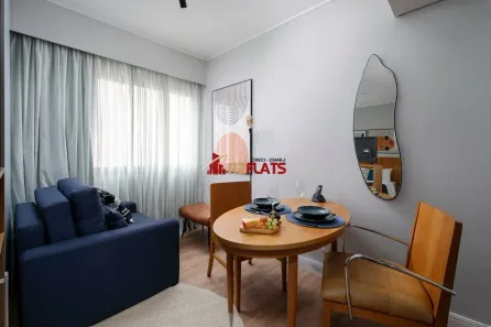 Flat com 1 Quarto à venda, 28m² no Indianópolis, São Paulo