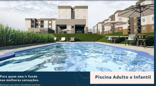 Apartamento com 2 Quartos à venda, 45m² no Parque Tarumã, Maringá