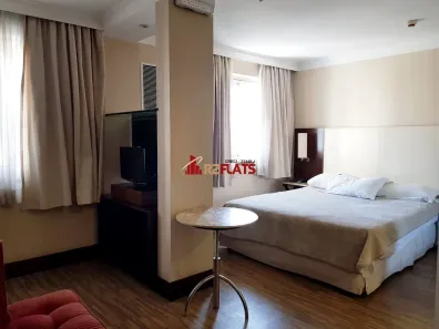 Flat com 1 Quarto para alugar, 30m² no Cerqueira César, São Paulo