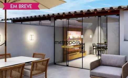 Cobertura com 2 Quartos à venda, 55m² no Campestre, Santo André