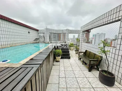 Cobertura com 3 Quartos à venda, 198m² no Ponta da Praia, Santos