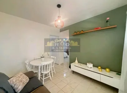 Apartamento com 2 Quartos para alugar, 50m² no Gonzaga, Santos