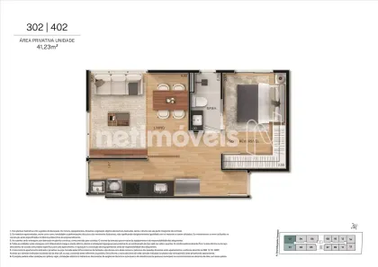 Apartamento com 1 Quarto à venda, 41m² no Praia do Canto, Vitória