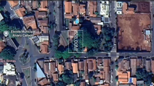 Lote/Terreno à venda, 888m² no Centro, Brotas