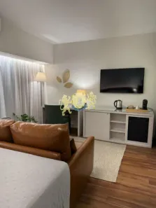 Flat com 1 Quarto para alugar, 29m² no Cidade Monções, São Paulo