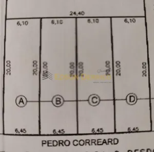Lote/Terreno à venda, 126m² no Jardim Santa Cecília, Pindamonhangaba
