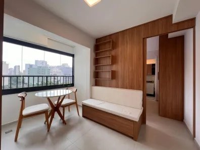 Apartamento com 1 Quarto para alugar, 30m² no Cerqueira César, São Paulo