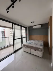 Apartamento com 1 Quarto para venda ou aluguel, 30m² no Campo Belo, São Paulo