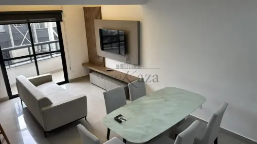 Apartamento com 1 Quarto para alugar, 78m² no Parque Residencial Aquarius, São José dos Campos