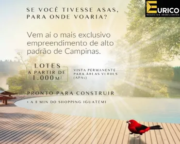 Lote/Terreno à venda, 1000m² no Loteamento Residencial Entre Verdes (Sousas), Campinas
