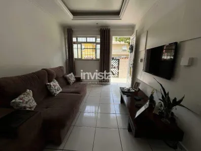 Apartamento com 2 Quartos para alugar, 62m² no Macuco, Santos