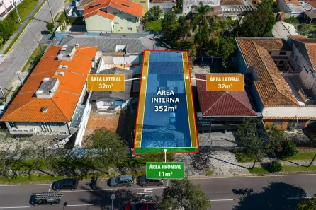 Lote/Terreno à venda, 352m² no Parolin, Curitiba