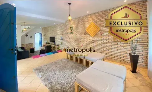 Sobrado com 4 Quartos à venda, 283m² no Vila Assis Brasil, Mauá