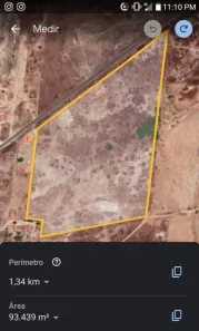 Lote/Terreno à venda, 98000m² no Morada Nova, Morada Nova