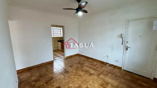 Apartamento com 2 Quartos para alugar, 55m² no Embaré, Santos