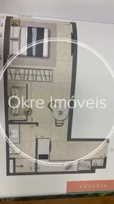Apartamento com 1 Quarto à venda, 29m² no Gávea, Rio de Janeiro