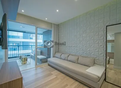 Apartamento com 1 Quarto para alugar, 52m² no Vila Cordeiro, São Paulo