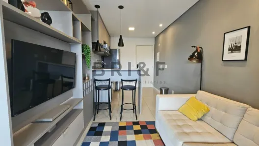 Apartamento com 1 Quarto para alugar, 42m² no Cidade Monções, São Paulo