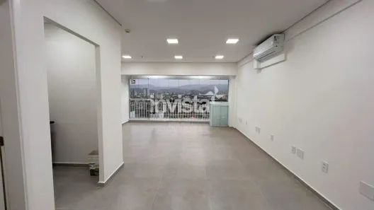 Sala Comercial para alugar, 42m² no Vila Mathias, Santos
