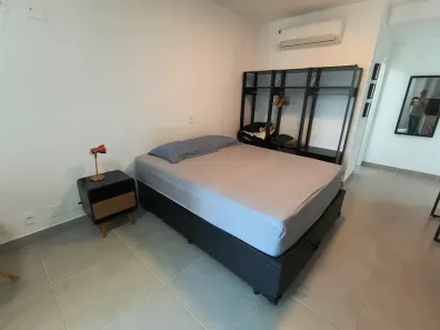 Apartamento com 1 Quarto para alugar, 40m² no Indianópolis, São Paulo