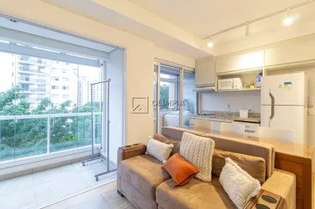 Apartamento com 1 Quarto para alugar, 35m² no Campo Belo, São Paulo
