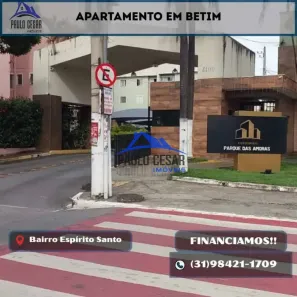 Apartamento com 3 Quartos à venda, 75m² no Espírito Santo, Betim