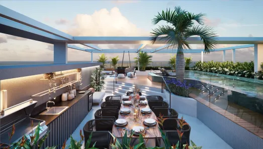 Flat com 1 Quarto à venda, 22m² no Tambaú, João Pessoa