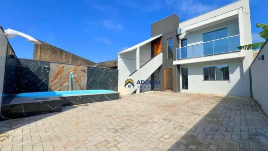 Casa de Condomínio com 3 Quartos à venda, 67m² no Brejatuba, Guaratuba