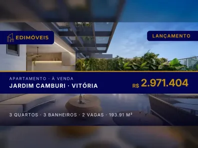 Apartamento com 3 Quartos à venda, 193m² no Jardim Camburi, Vitória