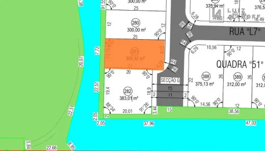 Lote/Terreno à venda, 300m² no Pedra Branca, Palhoça