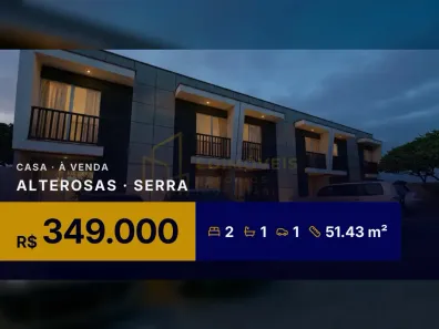 Casa com 2 Quartos à venda, 51m² no Alterosas, Serra