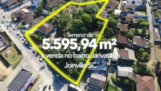 Lote/Terreno à venda, 5595m² no Jarivatuba, Joinville