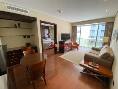 Flat com 1 Quarto para alugar, 60m² no Itaim Bibi, São Paulo